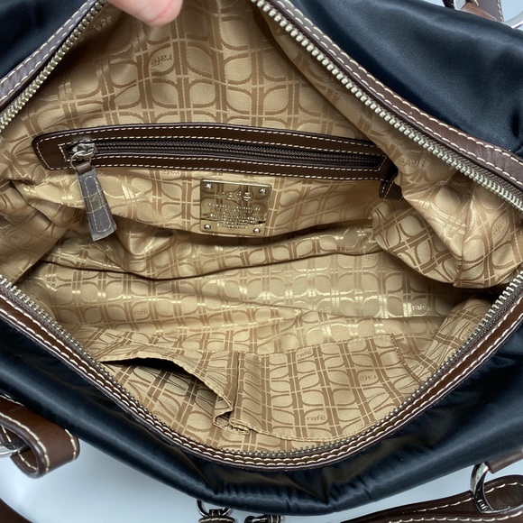 RAFE satin and leather shoulder bag NWT - Picture 5 of 14